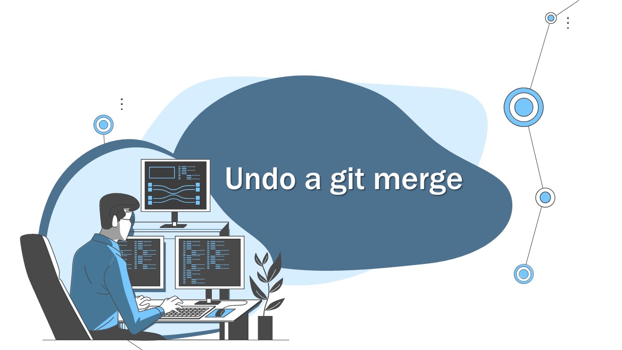 undo git merge the easy way and then undo the undoing! (video)