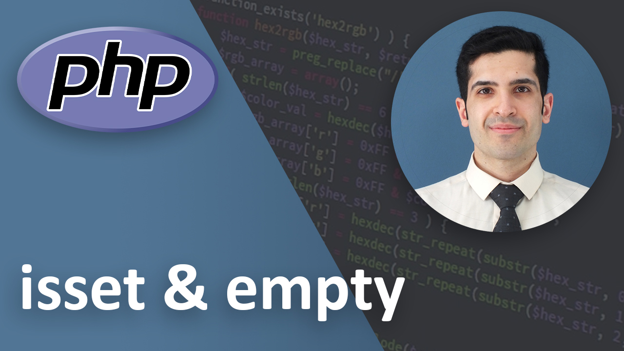 PHP isset and empty