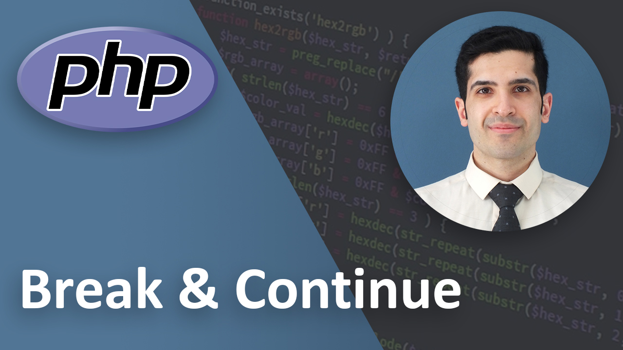 PHP break and continue