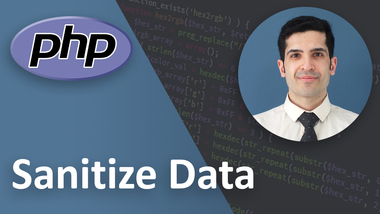PHP Sanitize Data