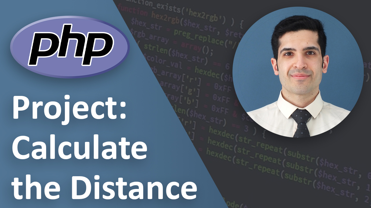 PHP calculate distance between 2 places in 9 easy steps