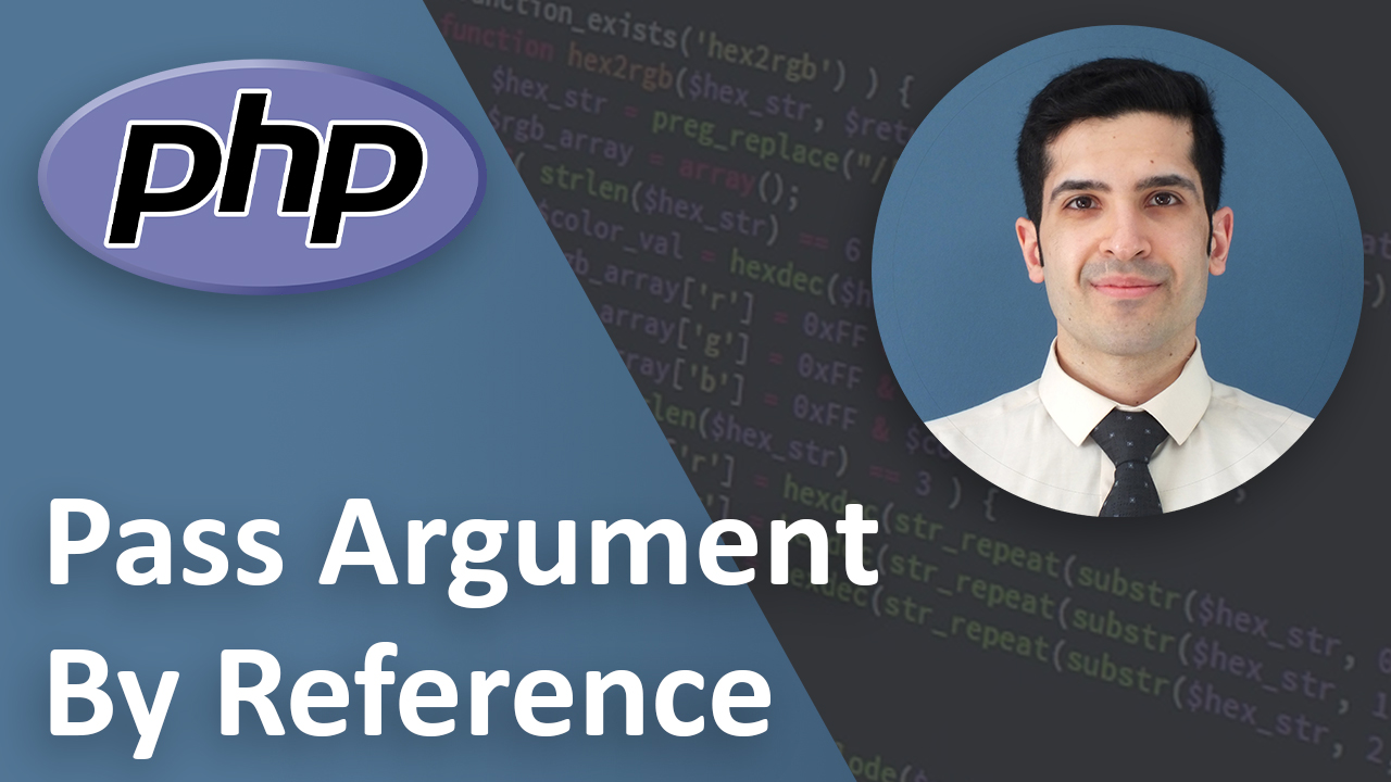 PHP Pass Arguments by Reference